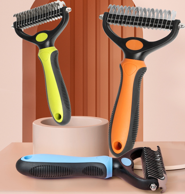 🐾✨ Professional Deshedding Tool – Less Shedding, Happier Pets & Cleaner Homes 💖