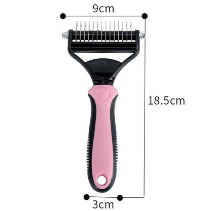 🐾✨ Professional Deshedding Tool – Less Shedding, Happier Pets & Cleaner Homes 💖