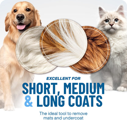 🐾✨ Professional Deshedding Tool – Less Shedding, Happier Pets & Cleaner Homes 💖