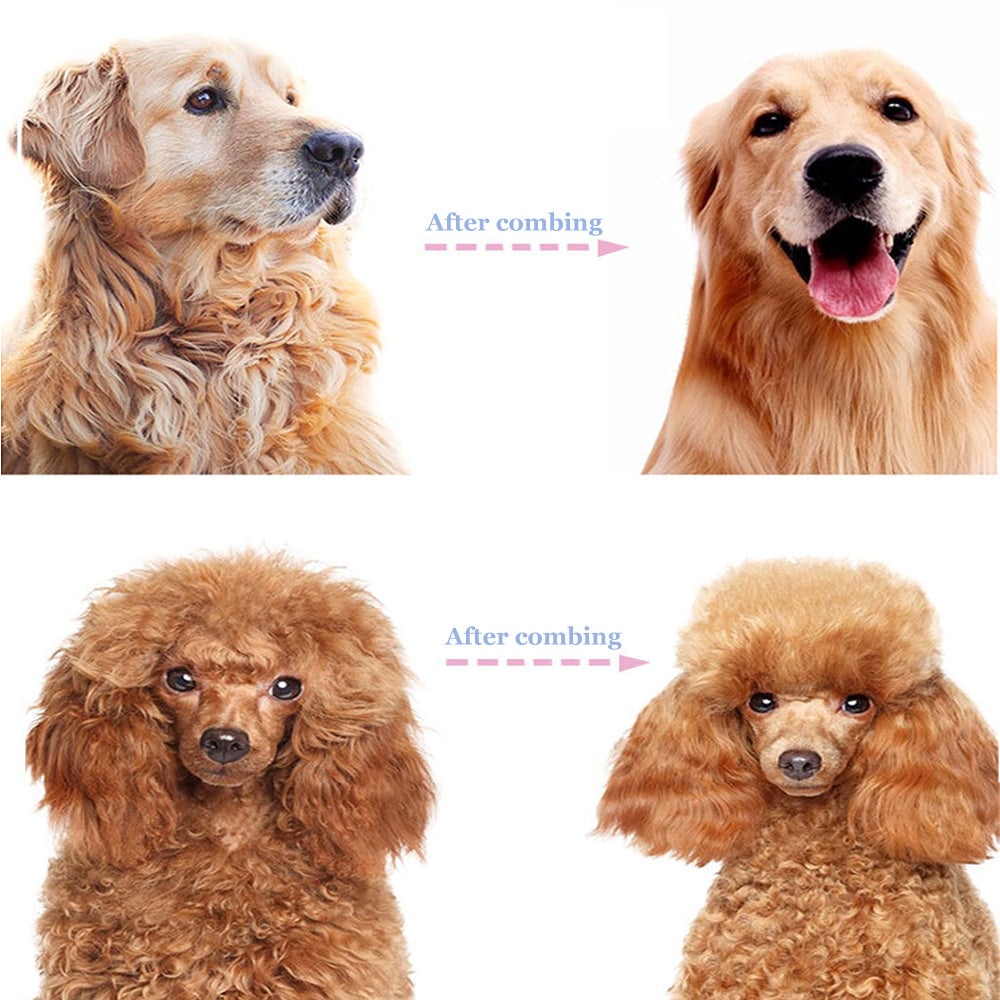 🐾✨ Professional Deshedding Tool – Less Shedding, Happier Pets & Cleaner Homes 💖