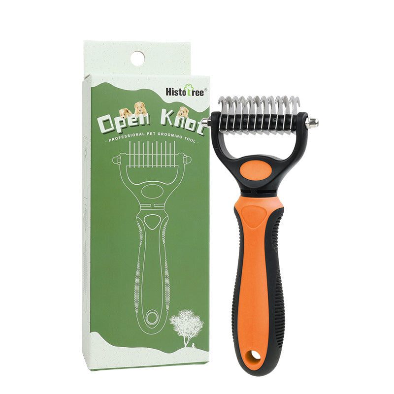 🐾✨ Professional Deshedding Tool – Less Shedding, Happier Pets & Cleaner Homes 💖