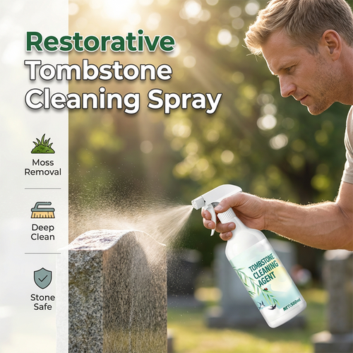 🕊️✨ Memorial Stone Cleaner – Restore Beauty & Honor Cherished Memories