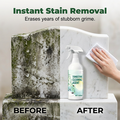 🕊️✨ Memorial Stone Cleaner – Restore Beauty & Honor Cherished Memories