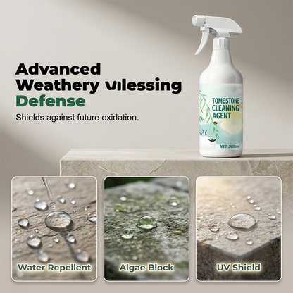 🕊️✨ Memorial Stone Cleaner – Restore Beauty & Honor Cherished Memories