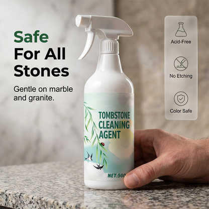 🕊️✨ Memorial Stone Cleaner – Restore Beauty & Honor Cherished Memories