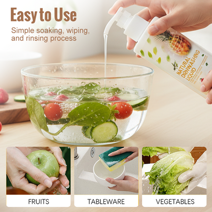 🍎🥬 Fruit & Vegetable Wash – Gently Removes Dirt, Residue & Impurities ✨